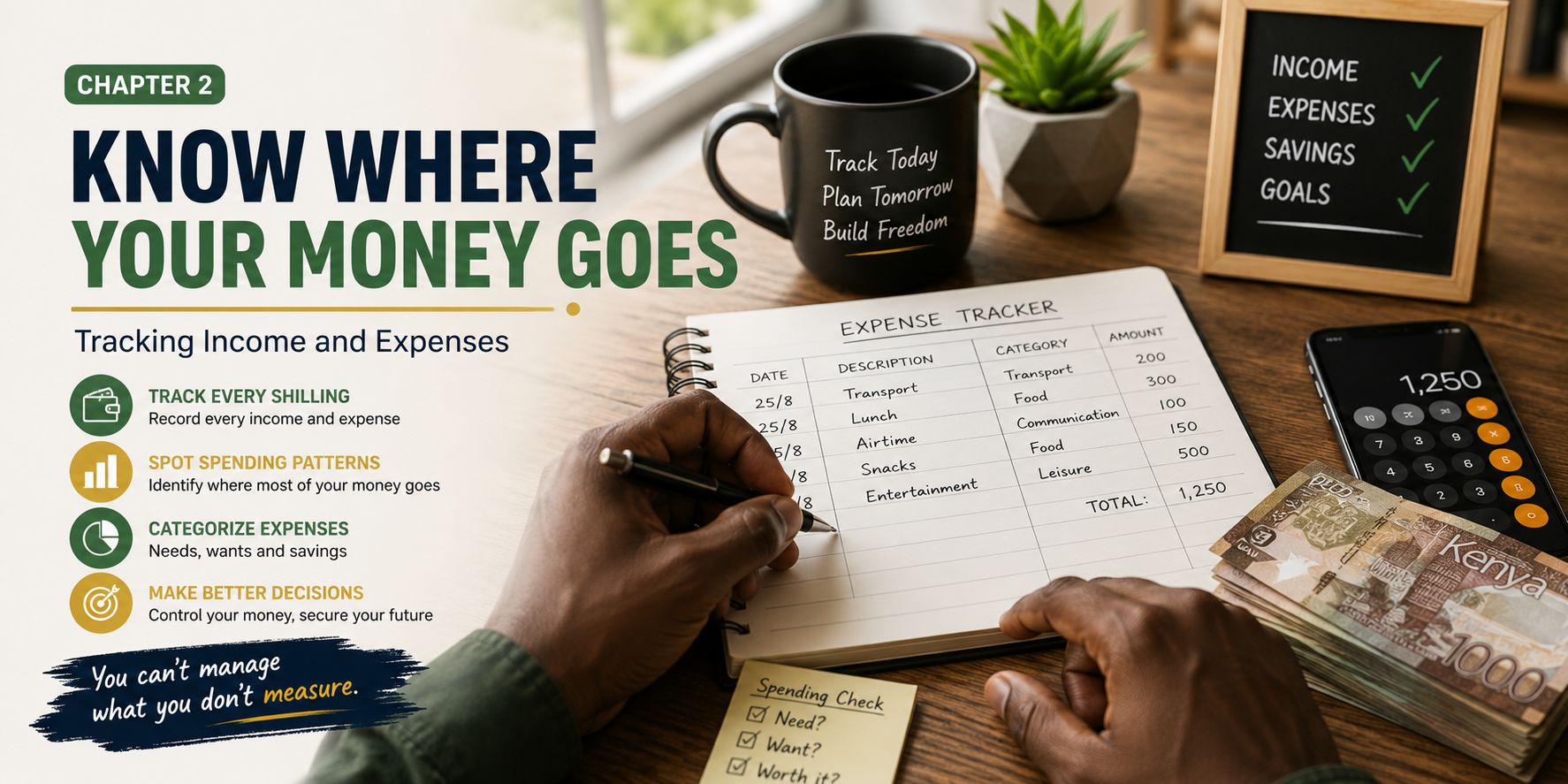 Chapter 2: Know Where Your Money Goes