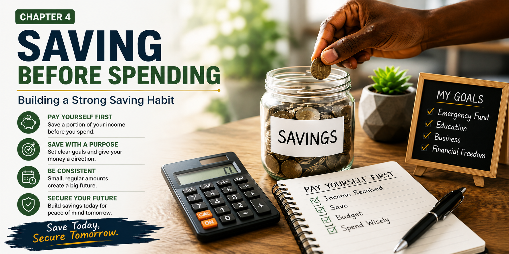 Chapter 4: Saving Before Spending