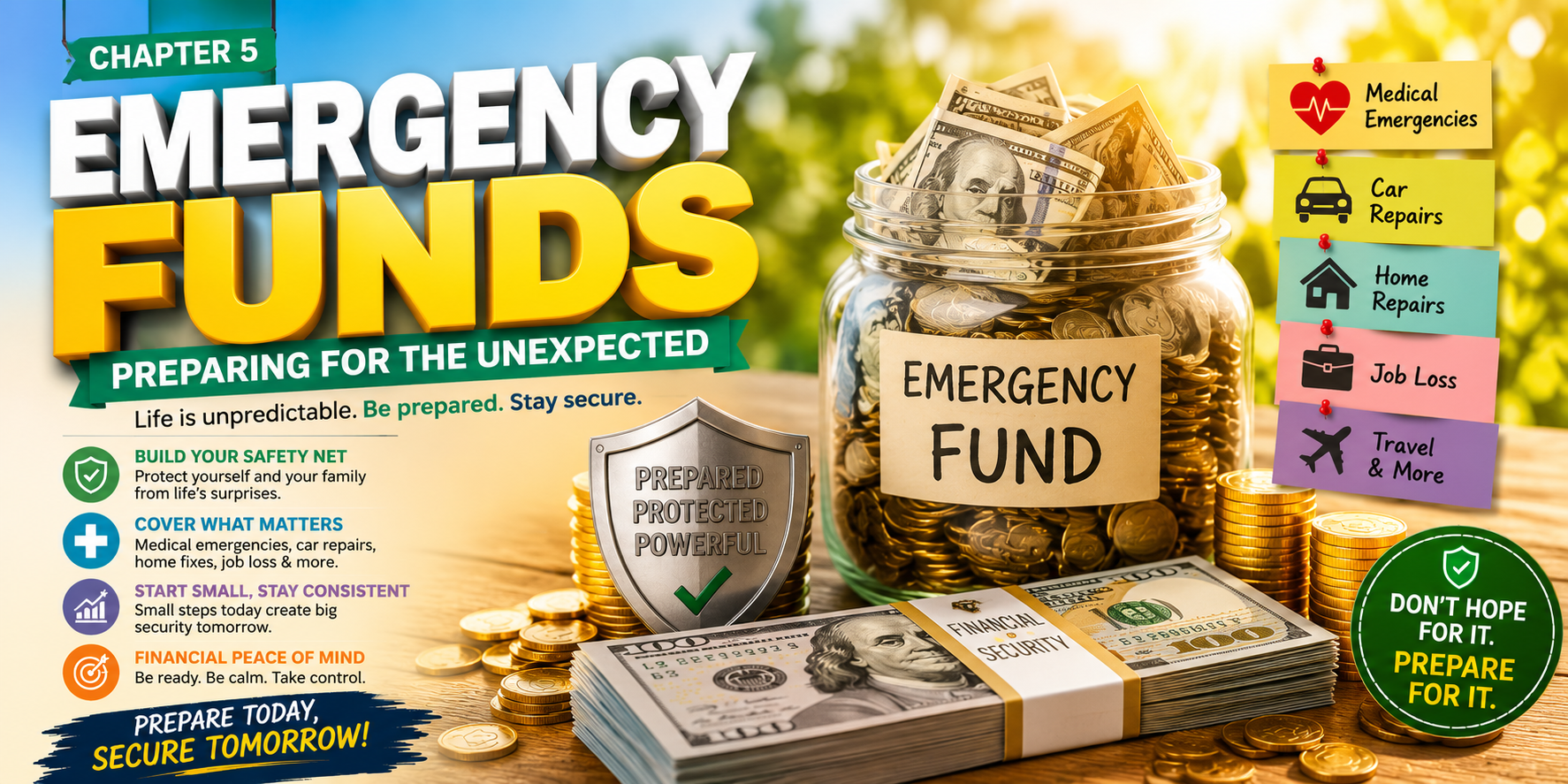 Chapter 5: Emergency Funds — Preparing for the Unexpected