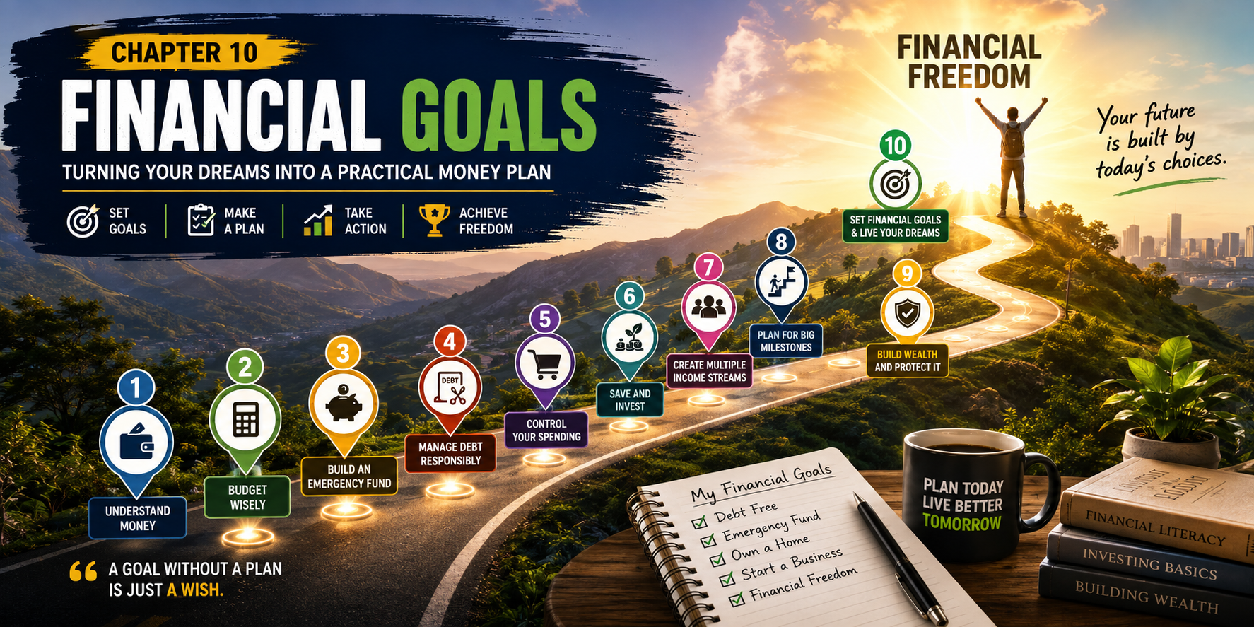 Chapter 10: Financial Goals — Turning Your Dreams Into a Practical Money Plan