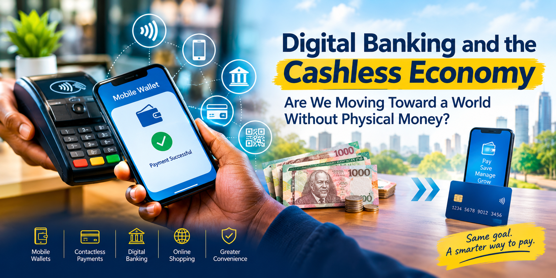 Digital Banking and the Cashless Economy: Are We Moving Toward a World Without Physical Money?
